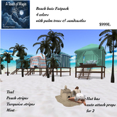 Beach Huts Fat Pack set-of 4- Box