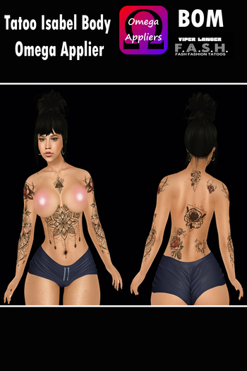 F.A.S.H VIPER Tatoo Isabel Body Omega Applier BOM