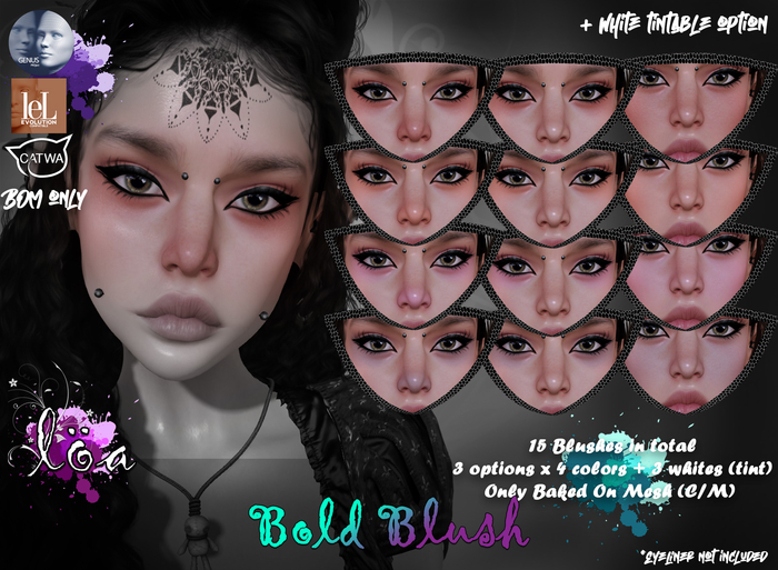::Loa:: Bold Blush ~Genus/LeLutka EVO./Catwa~ [BOM]