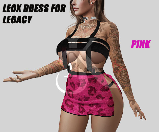 K&S-LeoX dress for legacy Pink