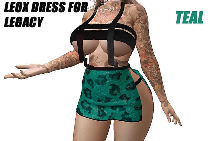 K&S-LeoX dress for legacy Teal