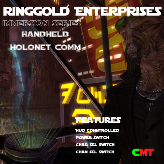 Handhed Holonet Comm - 12 NPCs