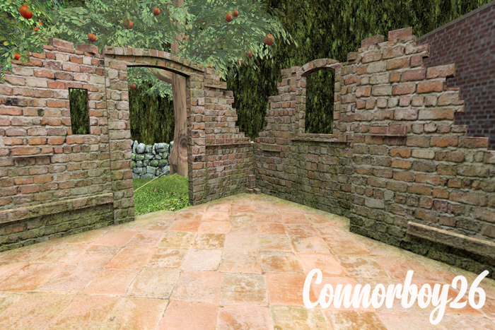 01. KOPFKINO - Garden Corner - Ruins RARE