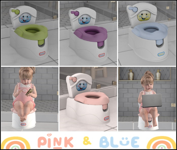 Baby Potty  3 colors TD