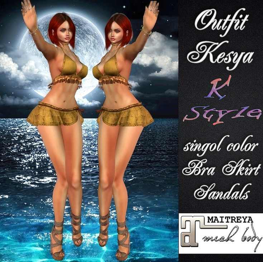 [K-Style] OUTFIT KESYA v.GOLD MAIT