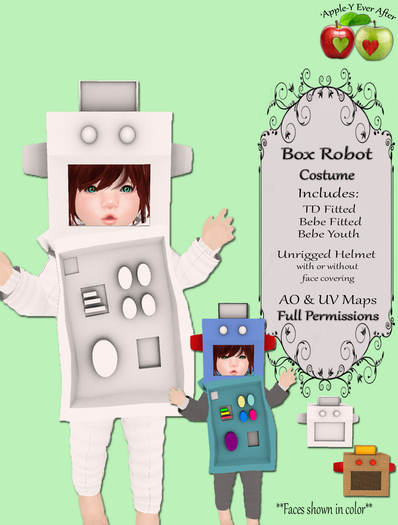 {AEA}Box Robot Costume  Add to Unpack