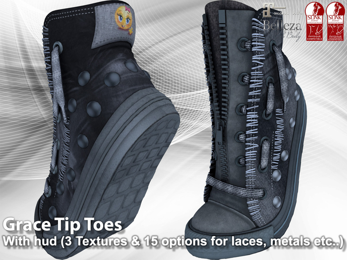 Grace Tip Toes DENIM (ADD/WEAR)