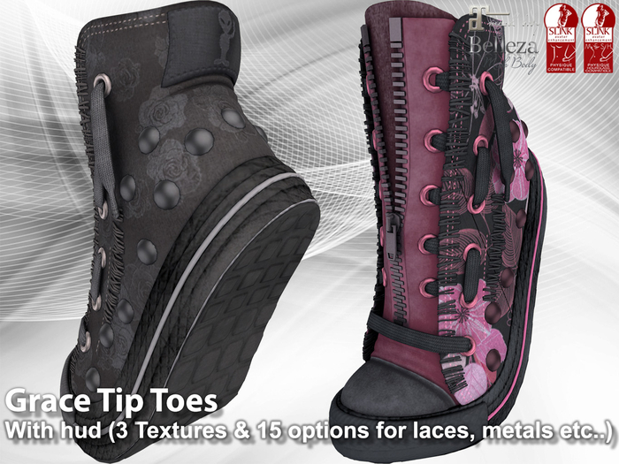 Grace Tip Toes FLOWERS (ADD/WEAR)