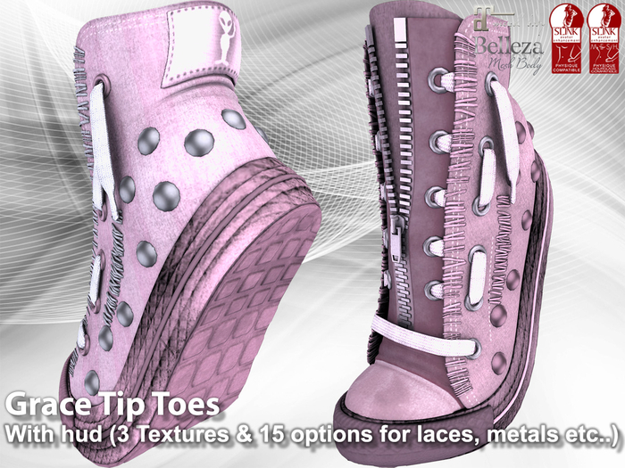 Grace Tip Toes PINK (ADD/WEAR)