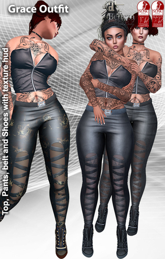 Grace Outfit DENIM (ADD/WEAR)