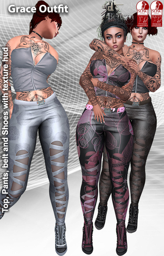 Grace Outfit FLOWERS (ADD/WEAR)