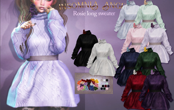 DEMO/Insomnia Angel . Rosie long sweater