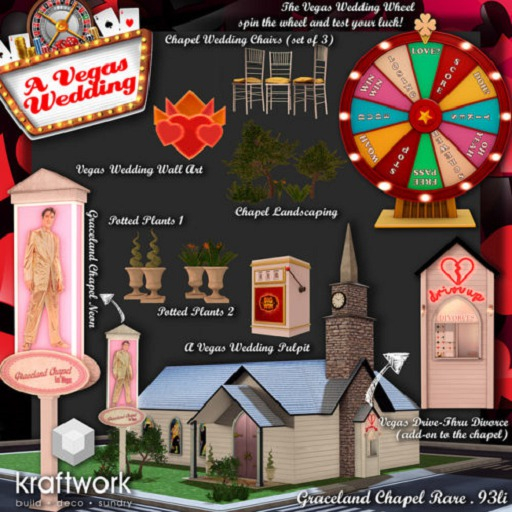 KraftWork Graceland Chapel RARE