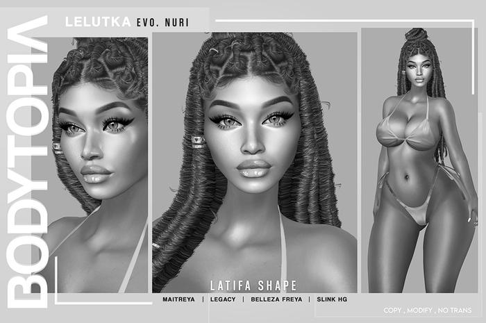 BODYTOPIA - LATIFA SHAPE - DEMO (wear me)