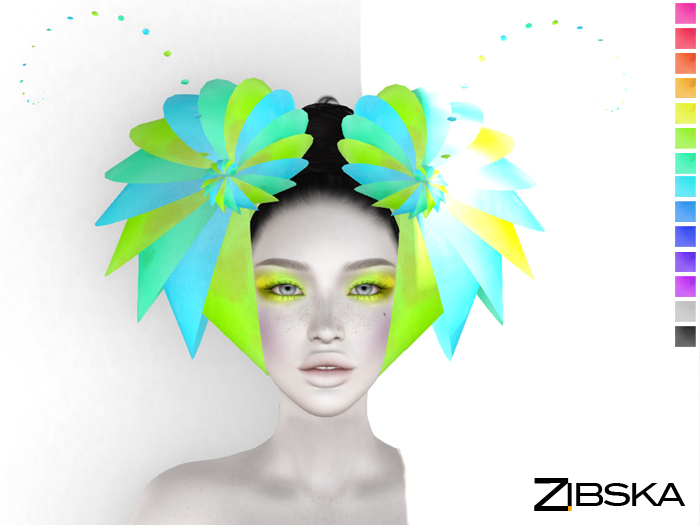 Zibska ~ Laelia Color Change Headpiece