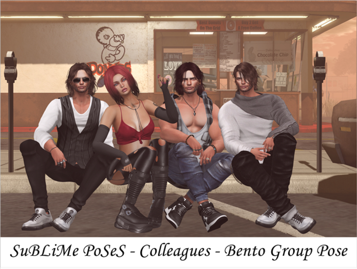 SuBLiMe PoSeS - Colleagues - Bento Group Pose (Wear/ Box)