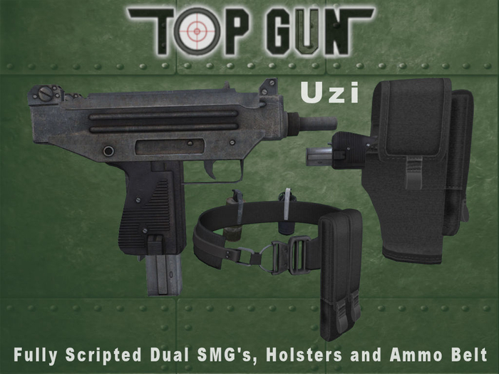 TopGun Weapons Micro Uzi Dual SMGs (Box)