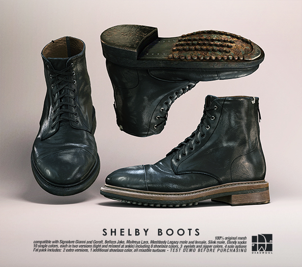 [Deadwool] Shelby boots - DEMO
