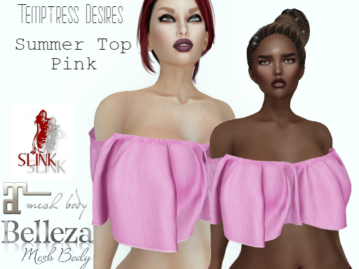 Summer Top-Pink