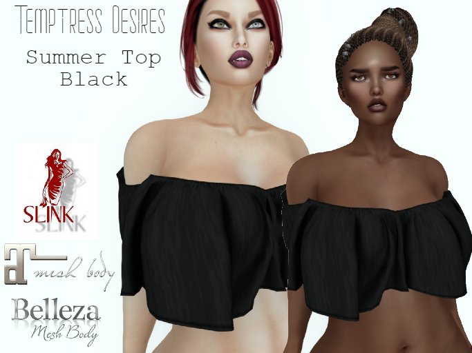 Summer Top-Black