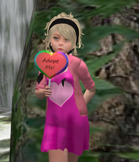 Adopt Me Sign / Lollipop