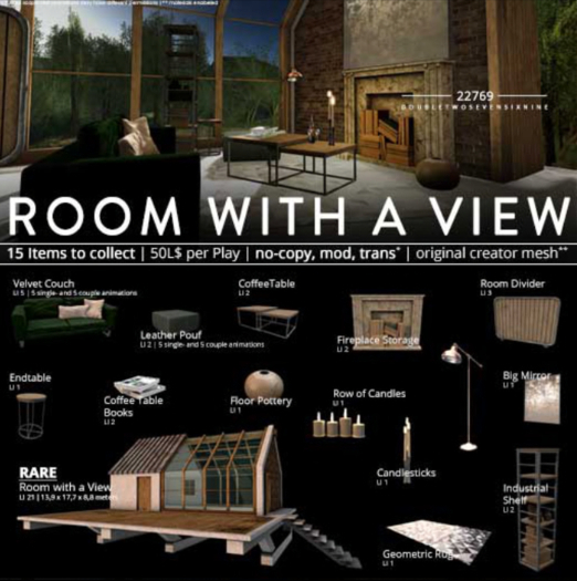 22769 - Room with a View - RARE 
