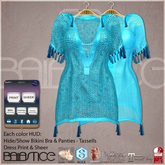 Baiastice_Beach Shirt Dress-Azure