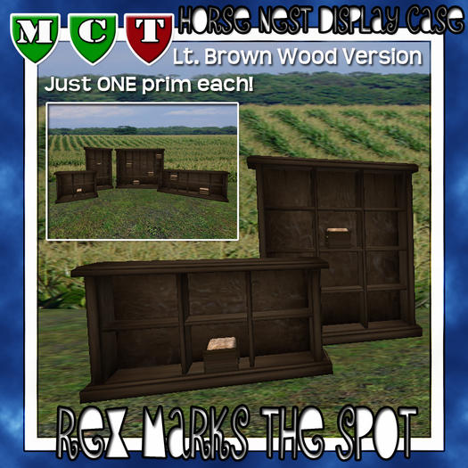~rMS~ Bundle Display Cases - Lt. Brown (BOXED)