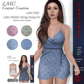 LMC PSD - Wrap Dress IV -