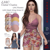 LMC TGA - Wrap Dress IV - Flowers