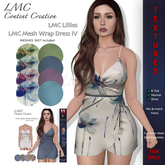 LMC TGA - Wrap Dress IV - Lillies