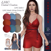 LMC TGA - Wrap Dress IV - Satin I -