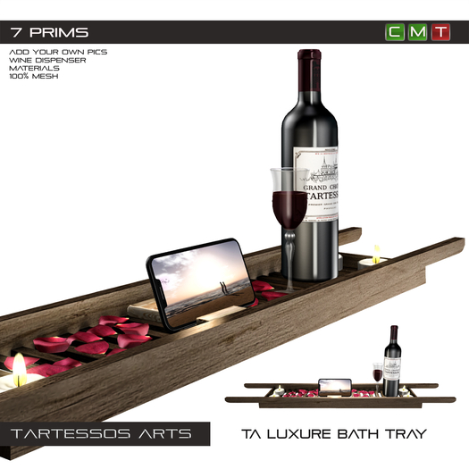 ::TA Luxure Bath Tray - Copy