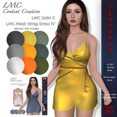 LMC TGA - Wrap Dress IV - Satin II -