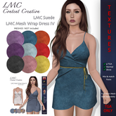 LMC TGA - Wrap Dress IV - Suede
