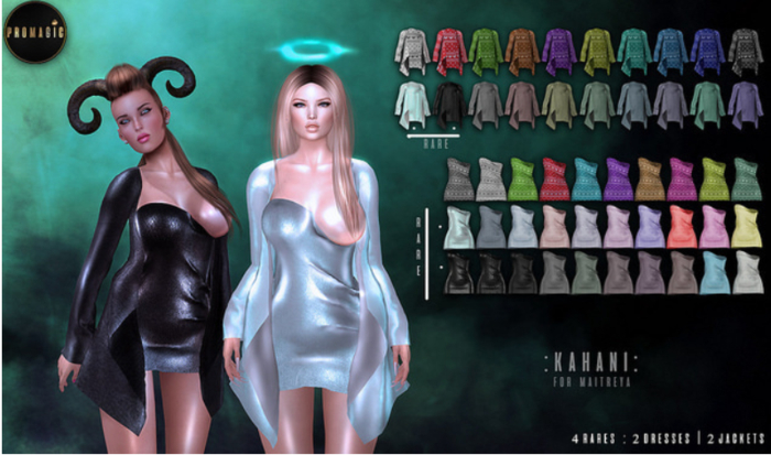 *PROMAGIC* Kahani- Dress-Light Ink