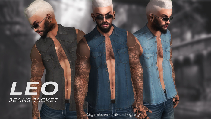 Lazzoni-Leo Jeans Jacket Fatpack