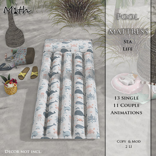 Myth - Pool Matress Sea Life PG
