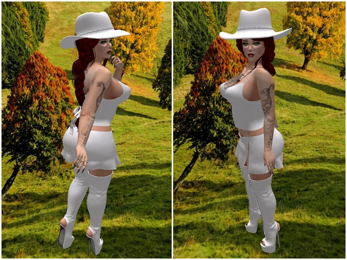 Maitreya Country OUTFIT white