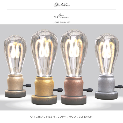 Dahlia - Stassi - Light Bulb Set 