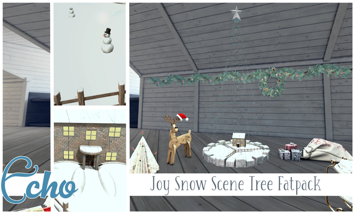 Echo - Joy - Snow Scene Tree - Fatpack