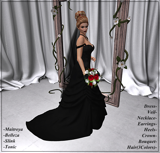 *YT* Lucky Lisa Gothic Wedding * Complete