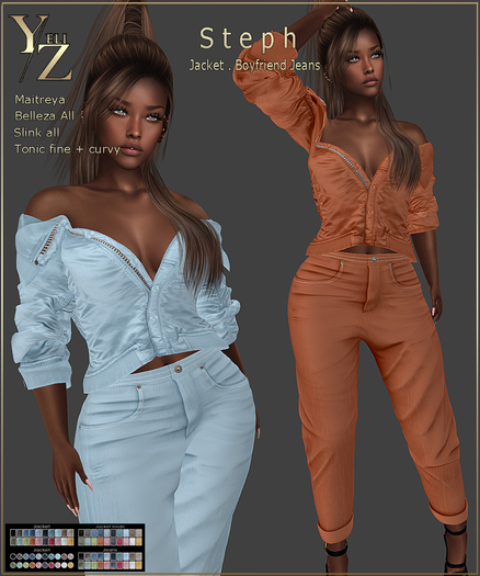 >> UnPack HUD << YELIZ MESH "STEPH" - DEMO