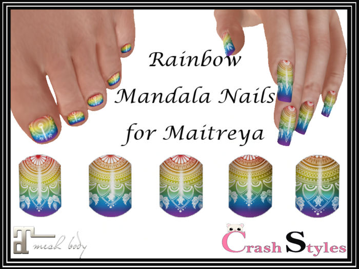{CS} Rainbow Mandala Polish (Maitreya  only)