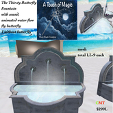 The Thirsty Butterfly water fountains-Box