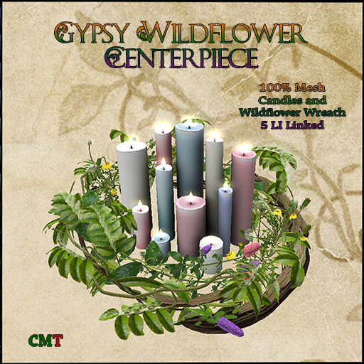 GW Gypsy Wildflower Centerpiece