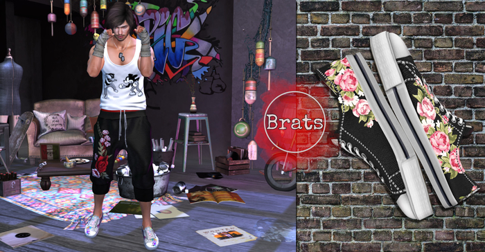 BRATS - Sneakers - Last Fight - Boned Roses