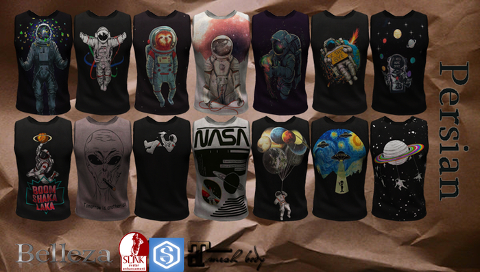 Persian. Spaceman Tank w/ Hud