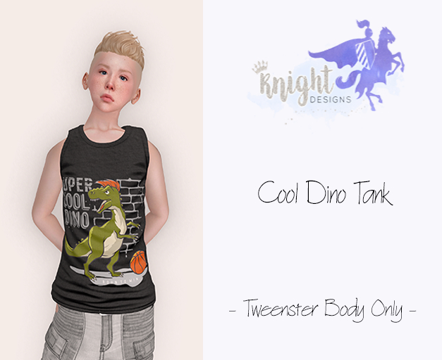 [KD] COOL DINO TANK - TWEENSTER