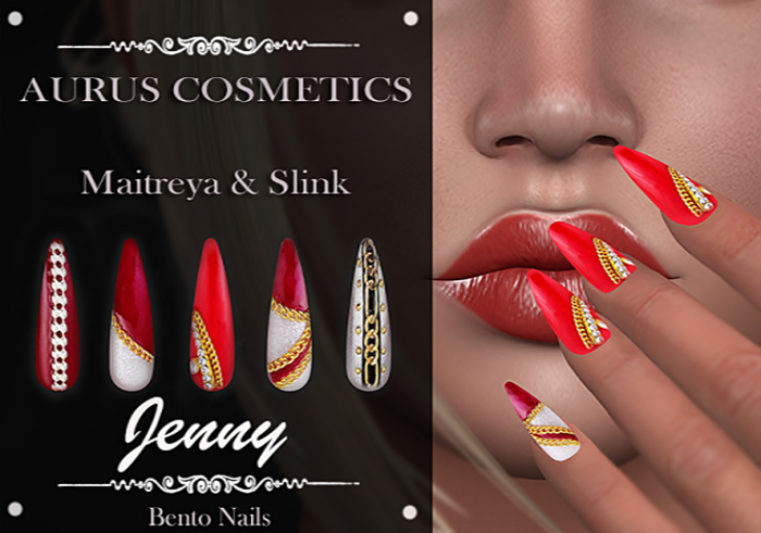 A U R U S - Jenny Bento Nails -Maitreya & Slink
